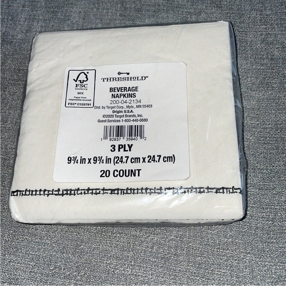 Threshold Black Cat Halloween
Beverage Napkins - Picture 3 of 3